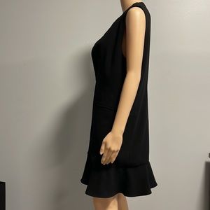Zara black sleeveless duster
